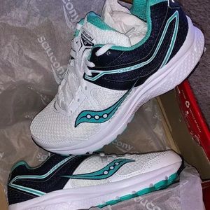 Saucony grid cohesion11 Women’s White/Blue/Green